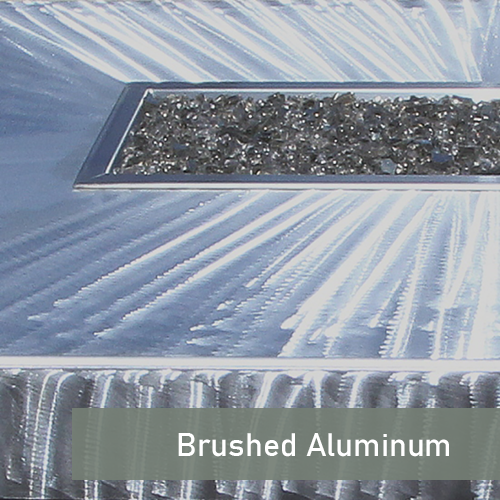 Brushed Aluminum