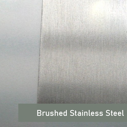 Raw Brushed Stainless Steel