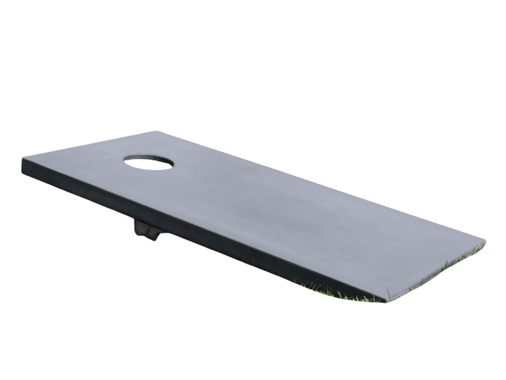 Cantilevered Concrete Cornhole Board Set