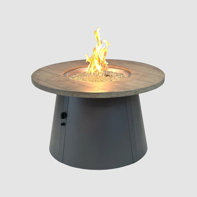 Outdoor GreatRoom Cirvalo Round Gas Fire Pit Table – 42" & 48"