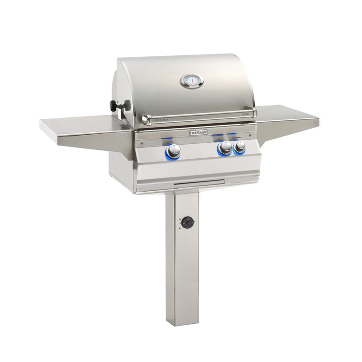 Fire Magic Choice CMA430s 24-Inch Accessible Multi-User Natural Gas In-Ground Post Grill