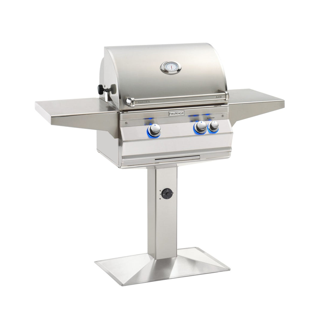 Fire Magic Choice CMA430s 24-Inch Accessible Multi-User Natural Gas Patio Post Grill