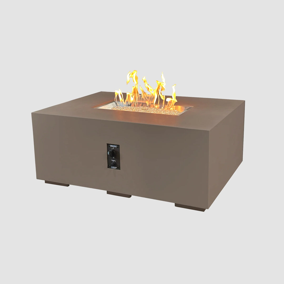 Cove 48" Linear Gas Fire Pit with tank door