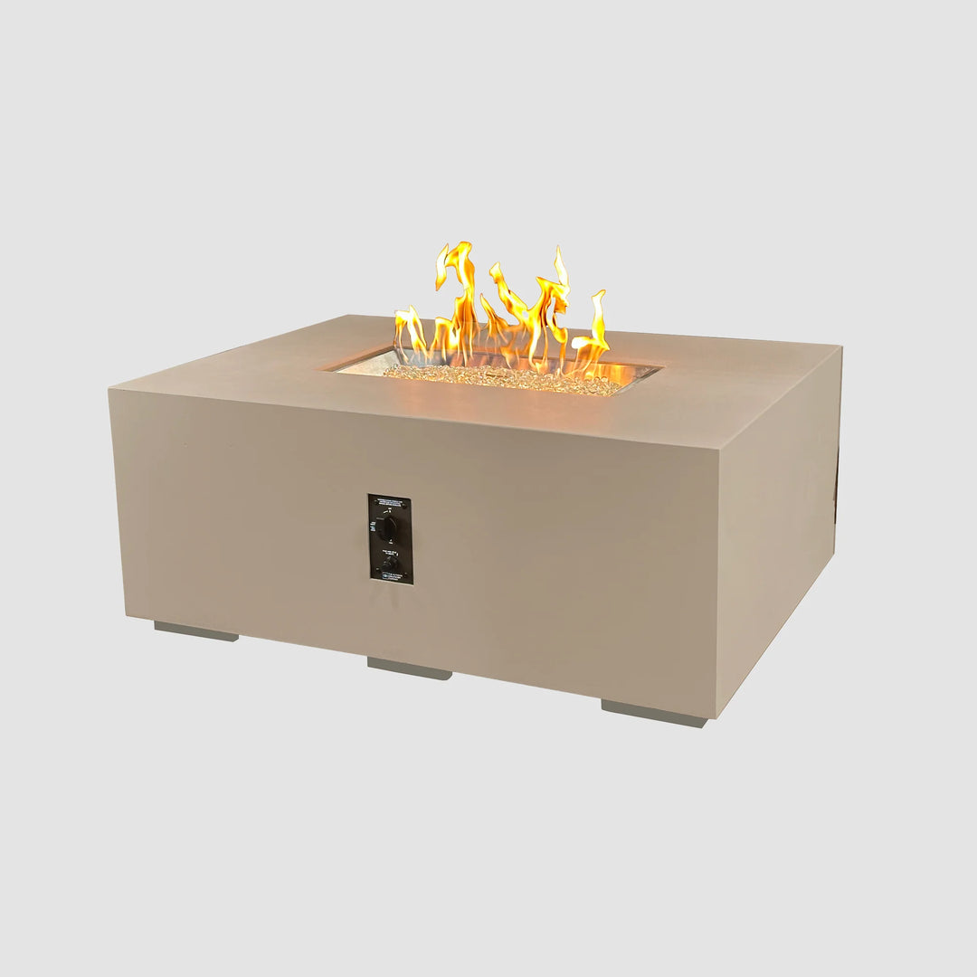 Cove 48" Linear Gas Fire Pit with tank door