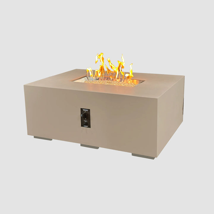 Cove 48" Linear Gas Fire Pit with tank door