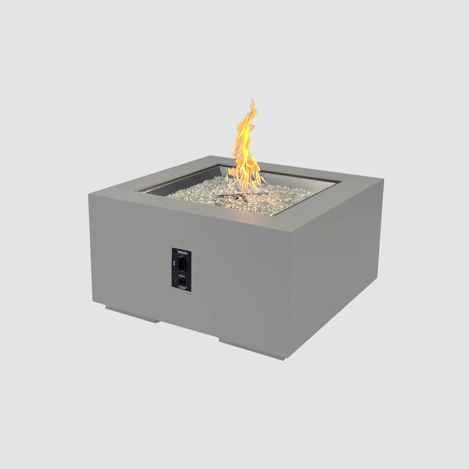 Outdoor GreatRoom Cove 42" Square Concrete Gas Fire Pit Table