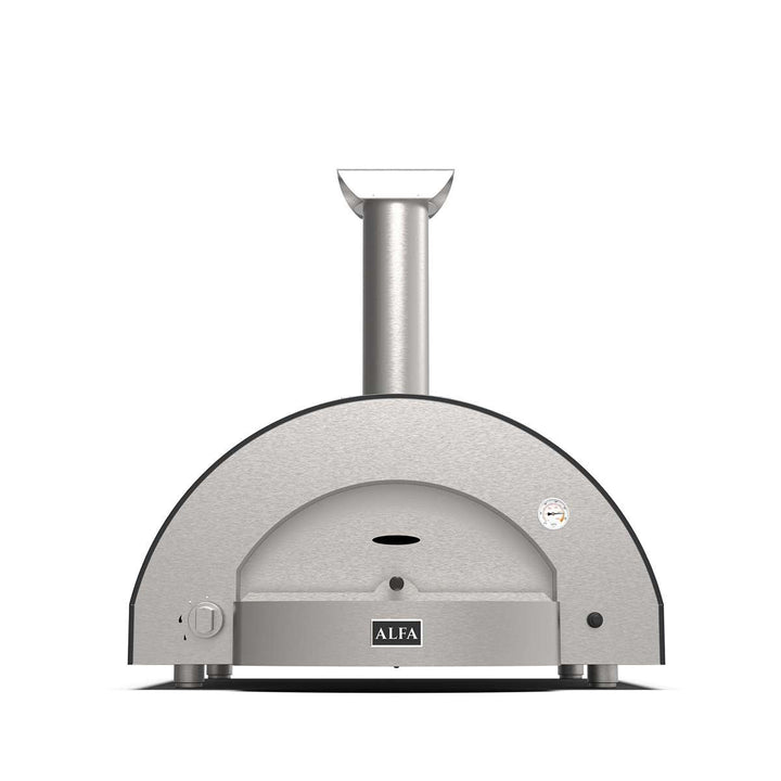 Alfa Classico 4 Pizze Gas-Fired Pizza Oven In Ardesia Grey - FXCL-4P-MGRA-U