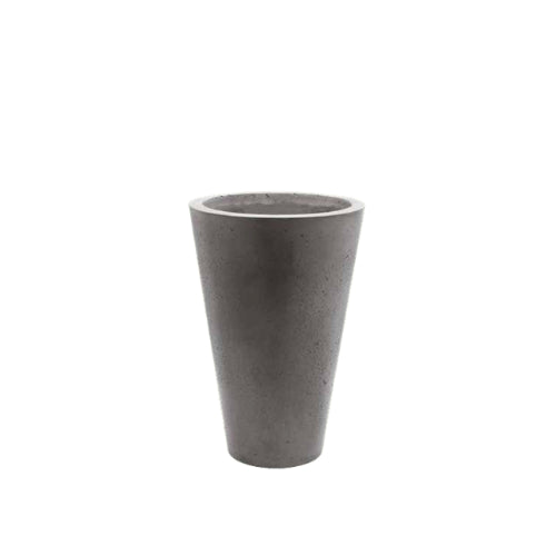 Cono Concrete Planter - Modern Elegance in a Tapered Design