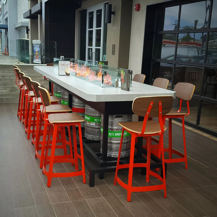 COOKE Long Beach Fire Pit Table