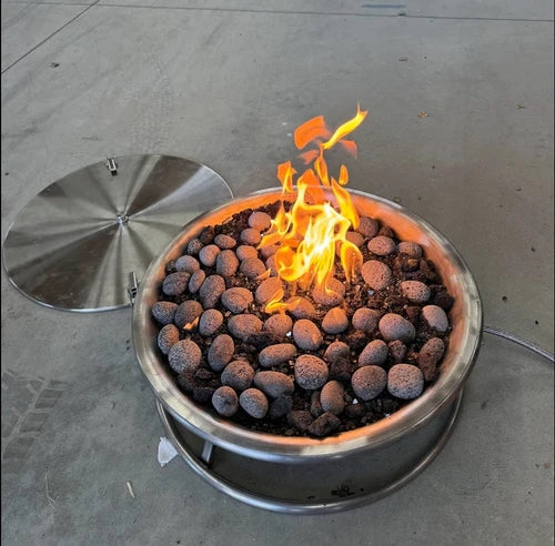 Cooke - LARGE RV Camping Fire Pit