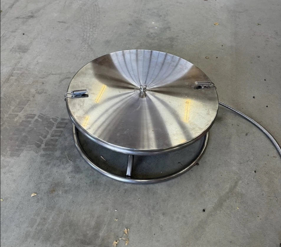 Cooke - LARGE RV Camping Fire Pit