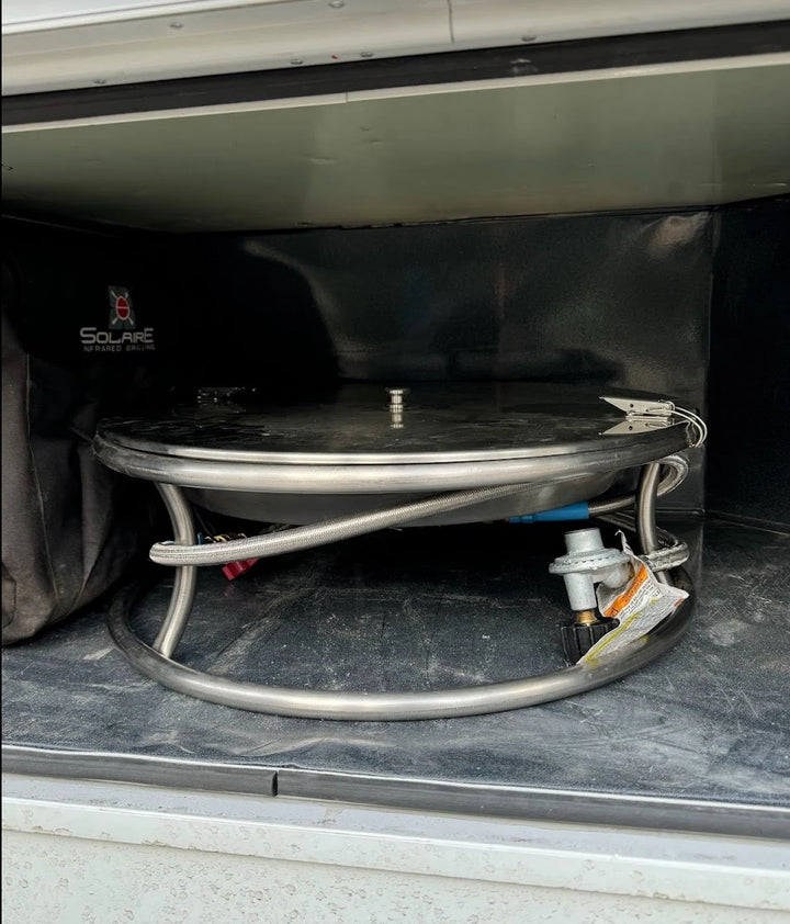 Cooke - LARGE RV Camping Fire Pit