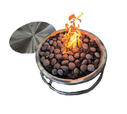 Cooke - LARGE RV Camping Fire Pit