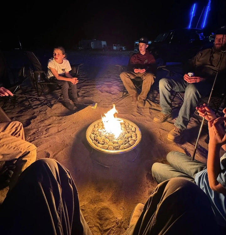 Cooke - LARGE RV Camping Fire Pit