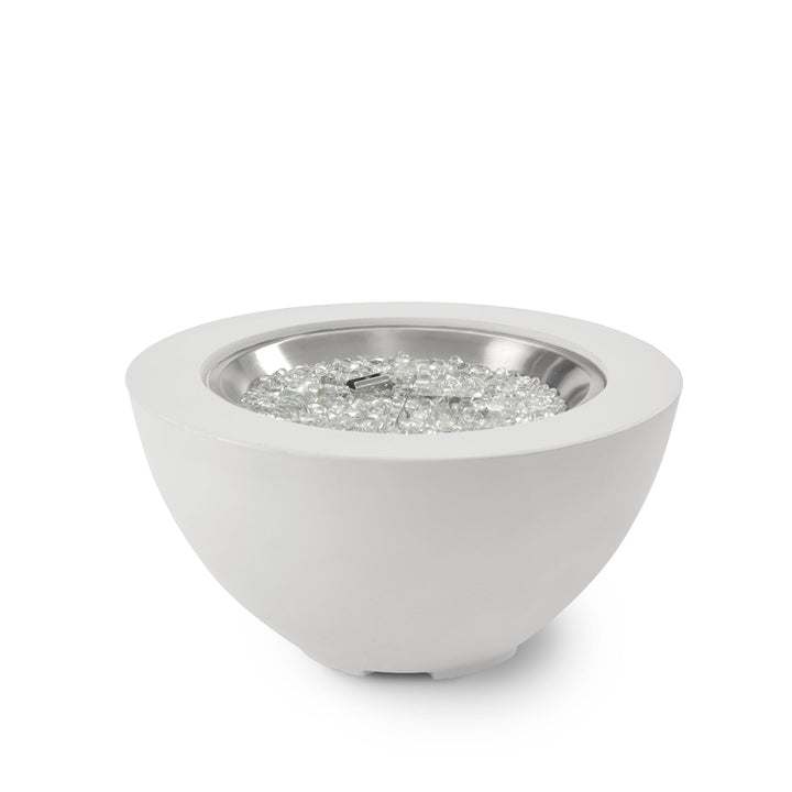Cove 29" Bowl Gas Fire Pit in Natural Grey