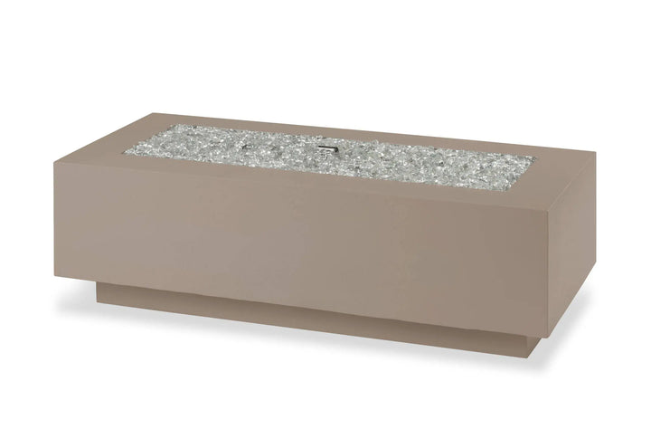 Cove 54" Linear Gas Fire Table in Latte