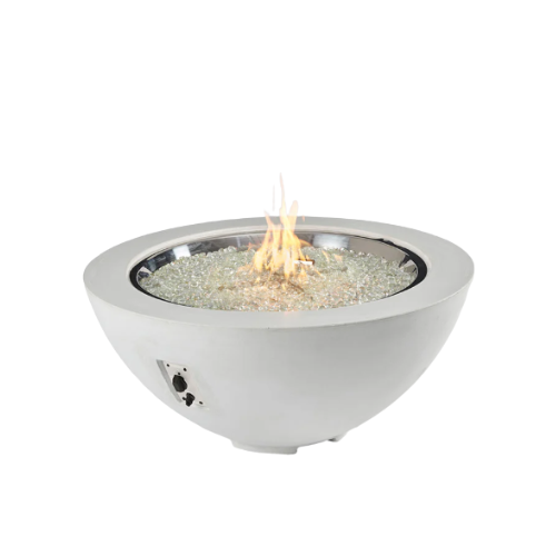 Outdoor Greatroom - White Cove 42" Round Gas Fire Pit Bowl