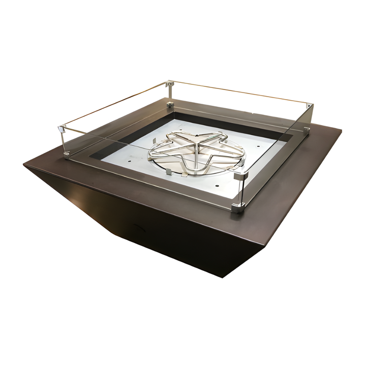 Custom Square Glass Wind Guard
