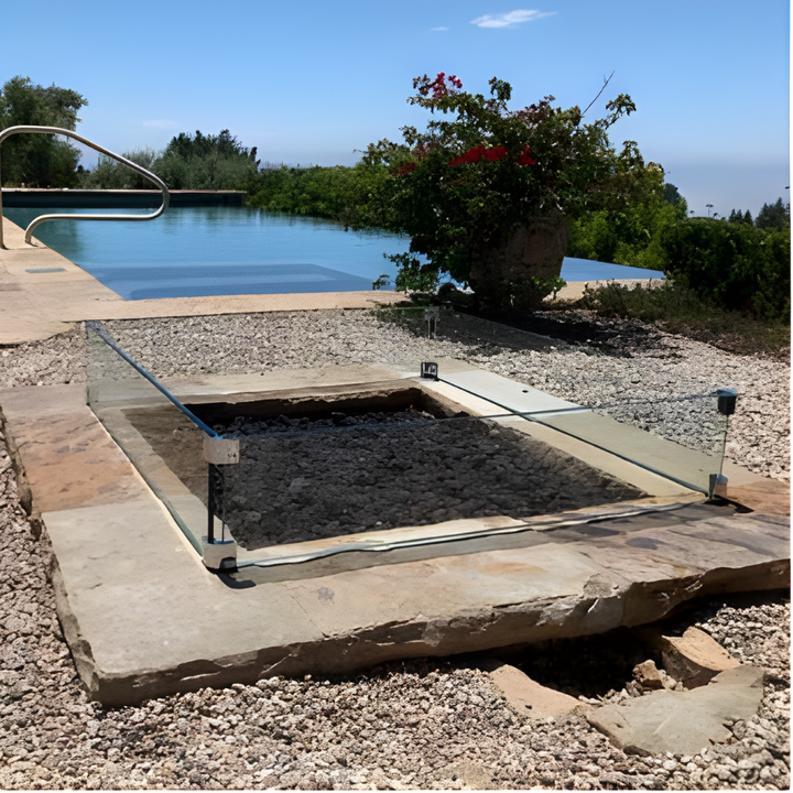 Custom Square Glass Wind Guard