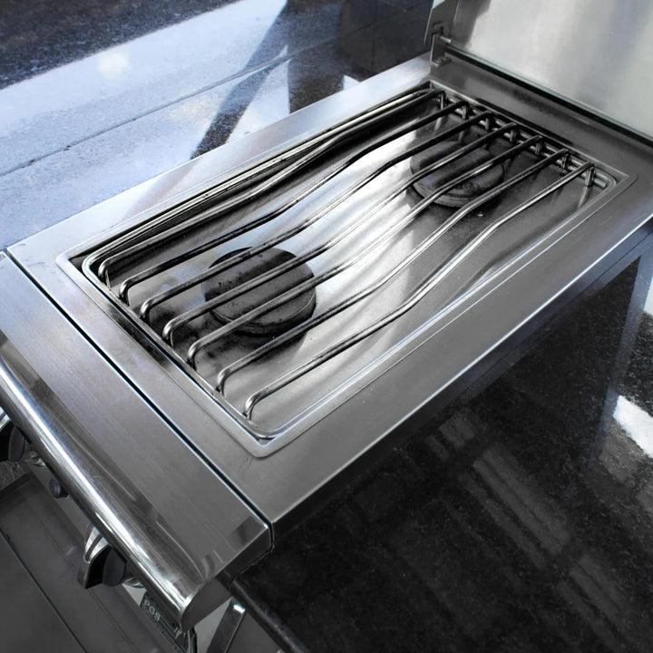 PGS Grills 27-Inch Stainless Steel Double Side Burner Kit For Legacy Masonry DSBKLMS