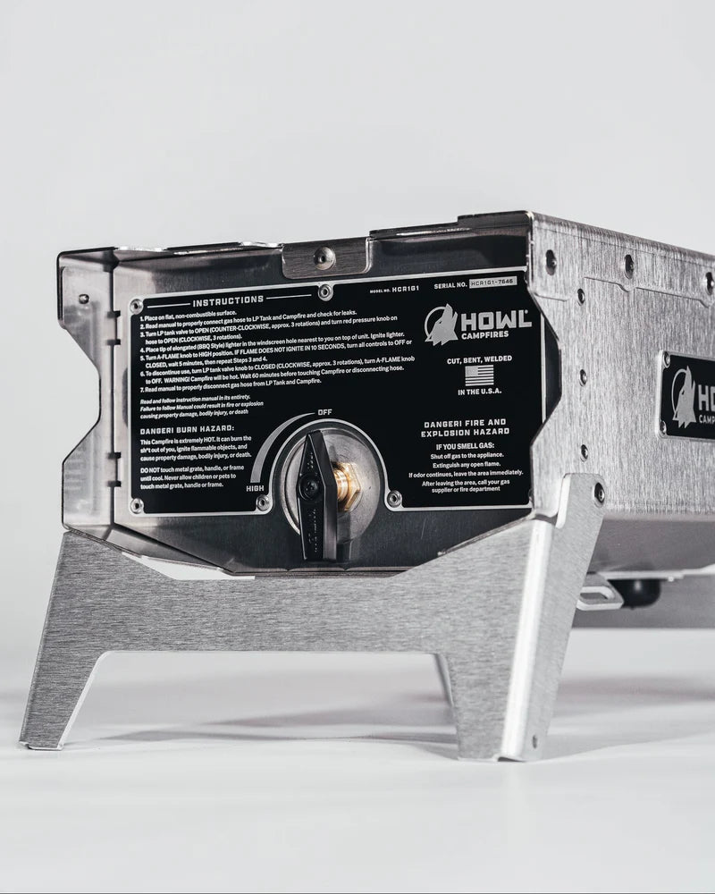 The Howl R1 Portable Camping Fire Pit