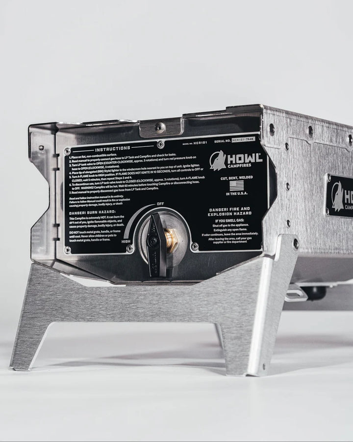 The Howl R1 Portable Camping Fire Pit