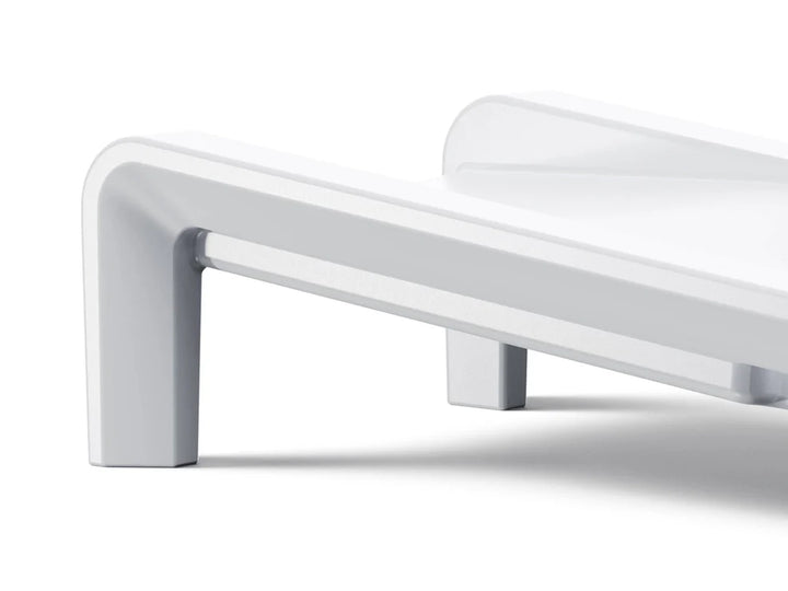 Deck Chaise Lounge – Modern In-Pool Chaise with Optional Sunbrella® Cushion, Pillow & 2" Risers