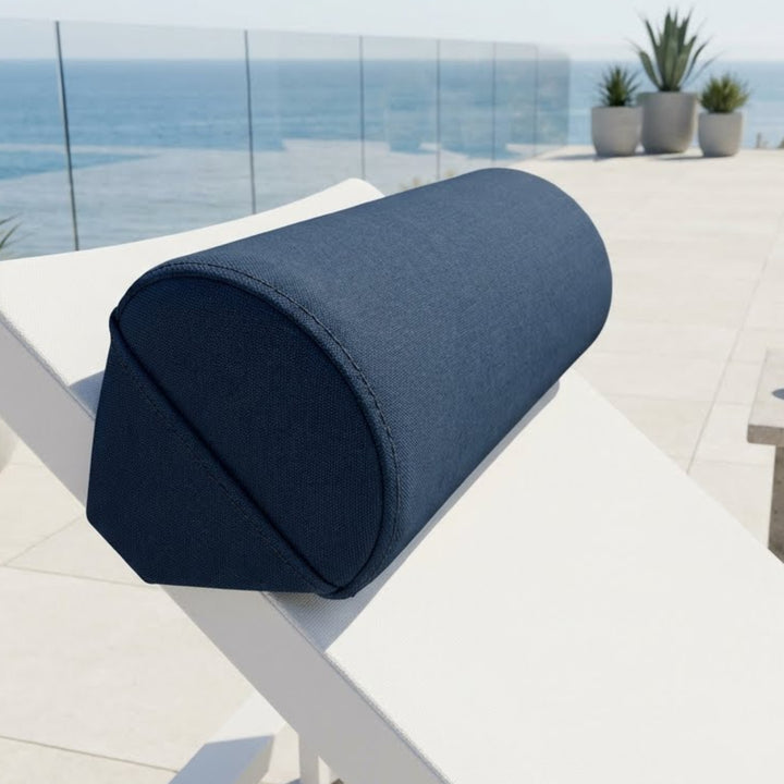 Deck Chaise Pillow - Outdoor Headrest Pillow for Tupelo Deck Chaise Lounge