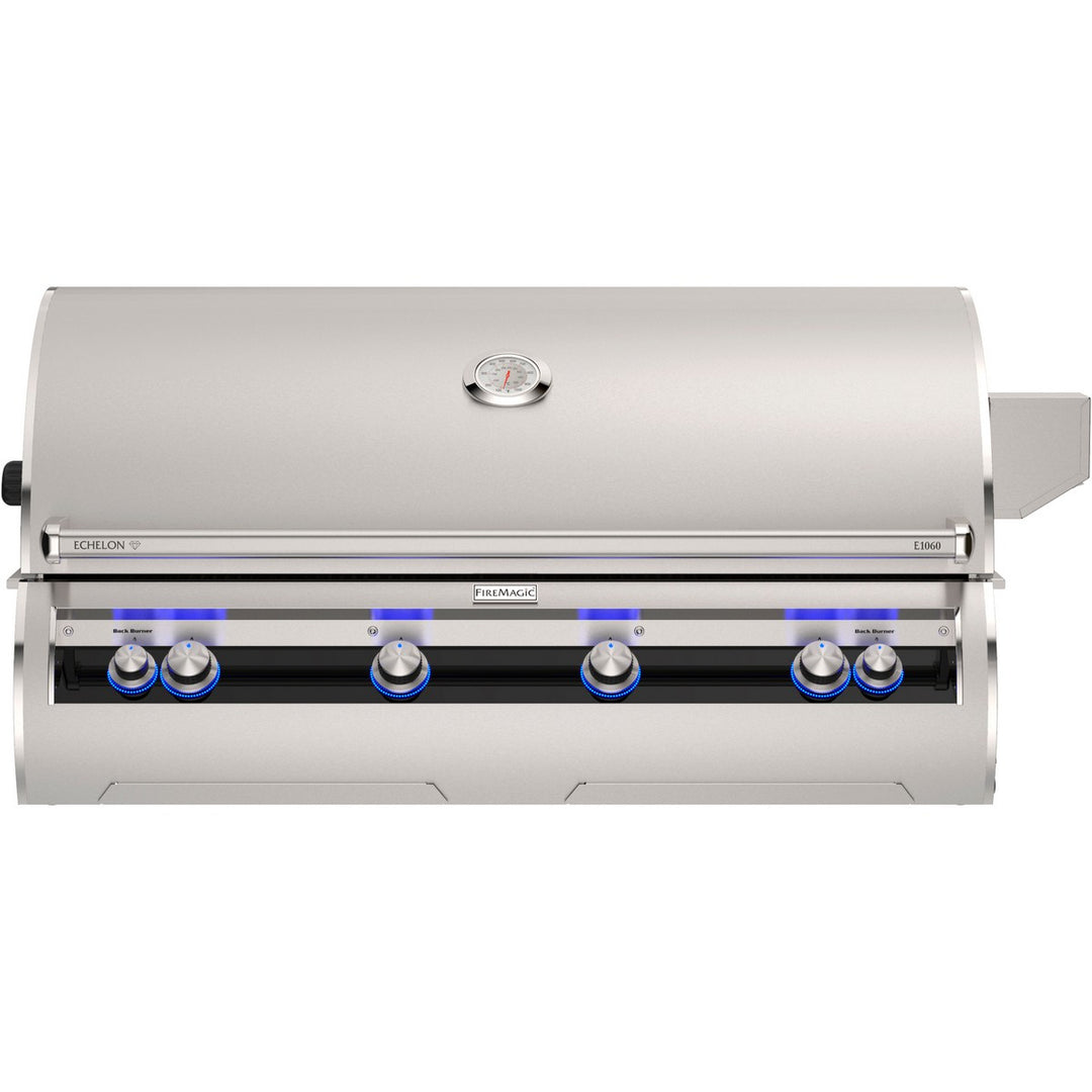 Fire Magic Echelon Diamond E1060I 50-Inch Built-In Natural Gas Grill with Analog Thermometer