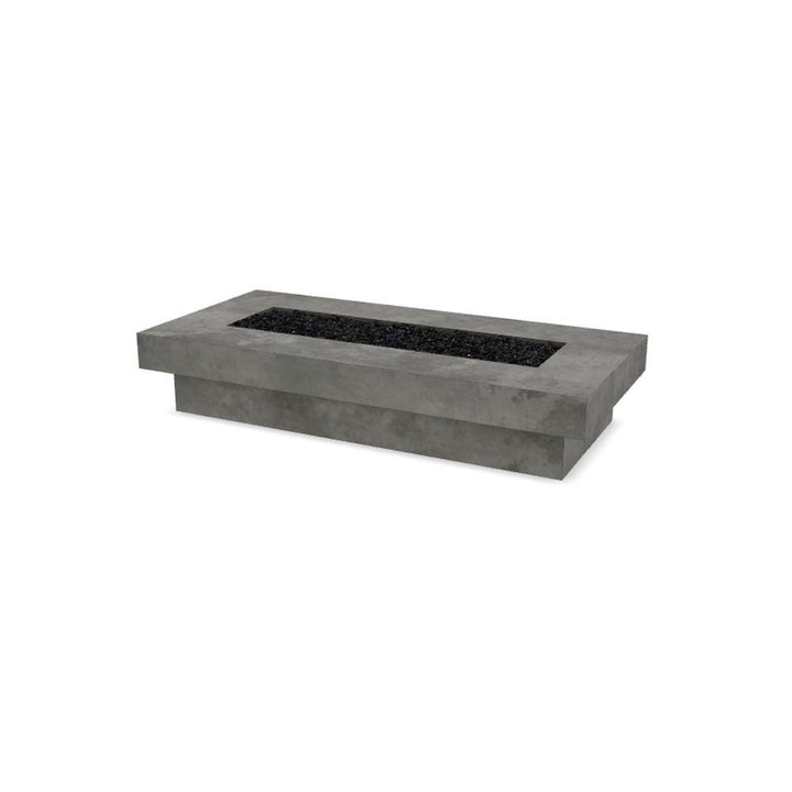 Elevate Fire Table 80″ – Rectangular Hand-Crafted Concrete Gas Fire Pit (65,000 BTUs, Propane/Natural Gas)