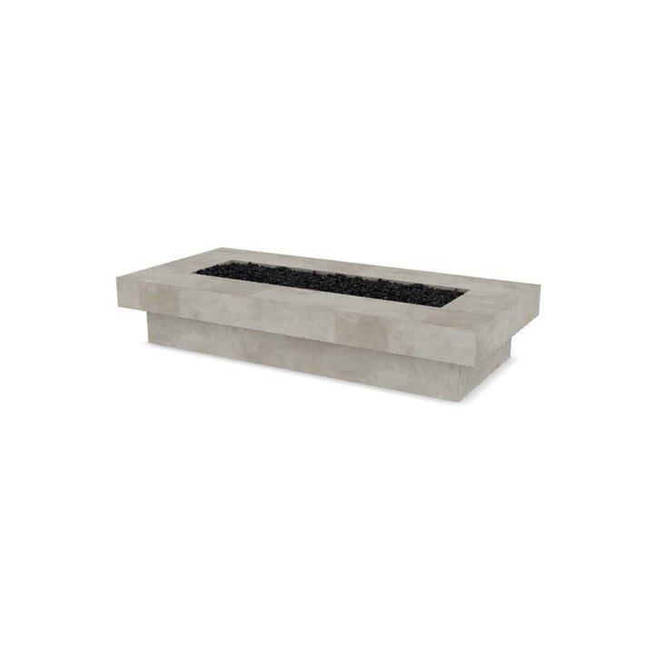 Elevate Fire Table 80″ – Rectangular Hand-Crafted Concrete Gas Fire Pit (65,000 BTUs, Propane/Natural Gas)