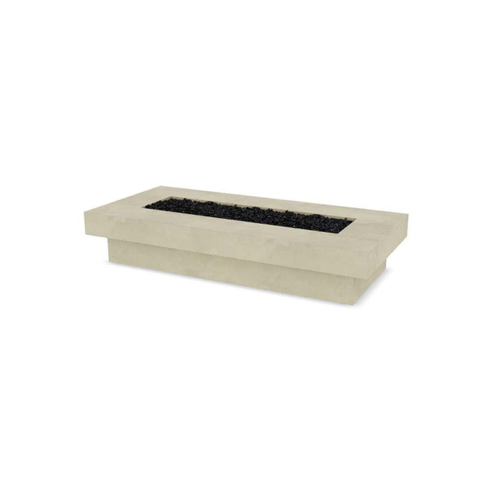 Elevate Fire Table 80″ – Rectangular Hand-Crafted Concrete Gas Fire Pit (65,000 BTUs, Propane/Natural Gas)