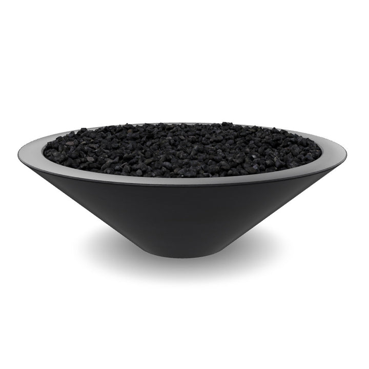 Embarcadero 48" Round Concrete Fire Bowl – 65,000 BTU Outdoor Gas Fire Pit