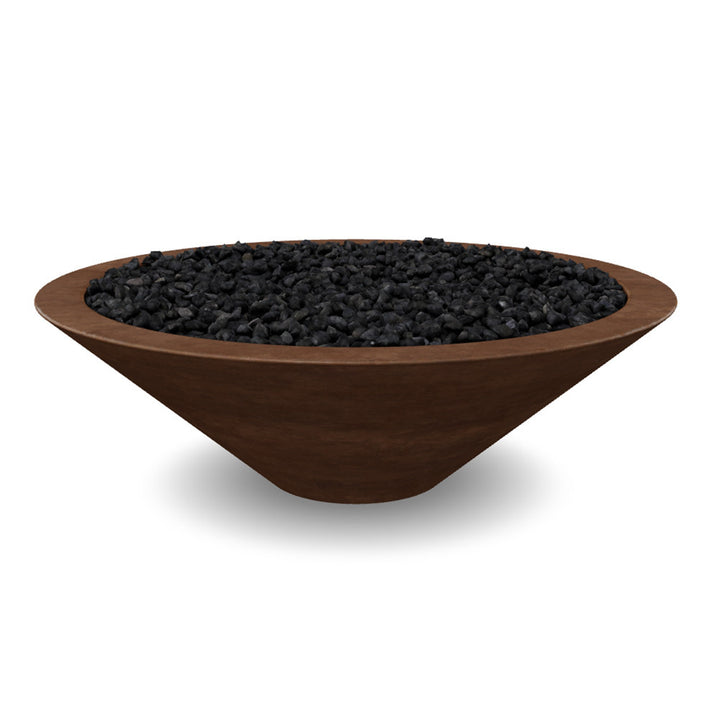 Embarcadero 48" Round Concrete Fire Bowl – 65,000 BTU Outdoor Gas Fire Pit