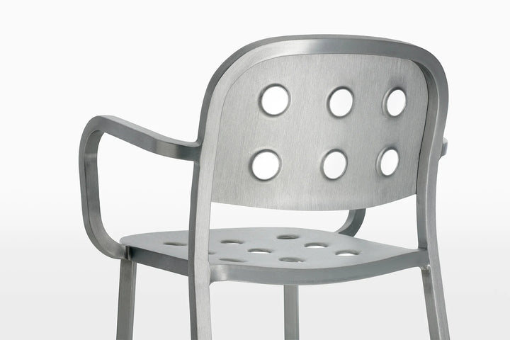 Emeco 1 Inch® All Aluminum Armchair by Jasper Morrison