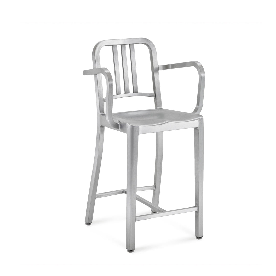 Emeco 1006 Navy Stool with Arms®