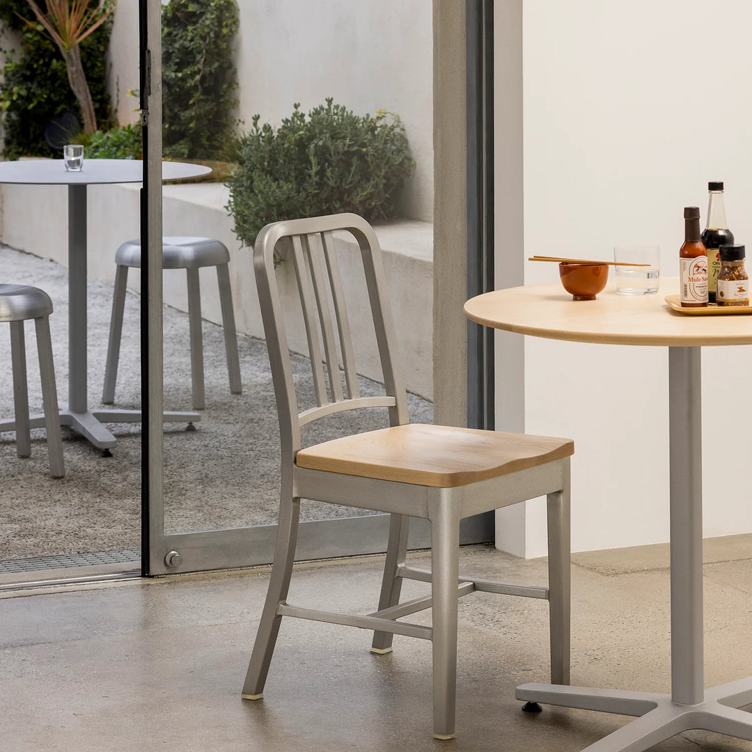Emeco 1104 Navy Chair® Hand brushed