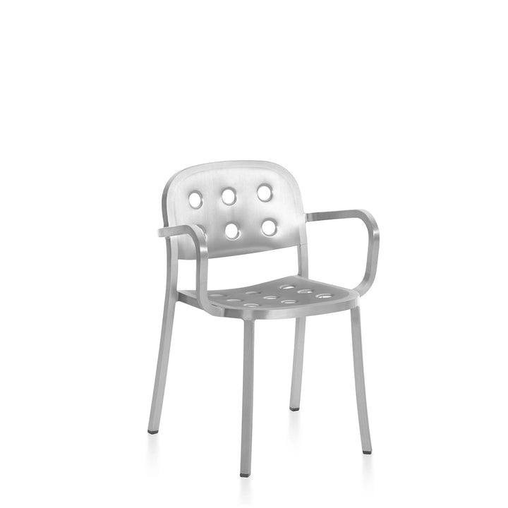 Emeco 1 Inch® All Aluminum Armchair by Jasper Morrison