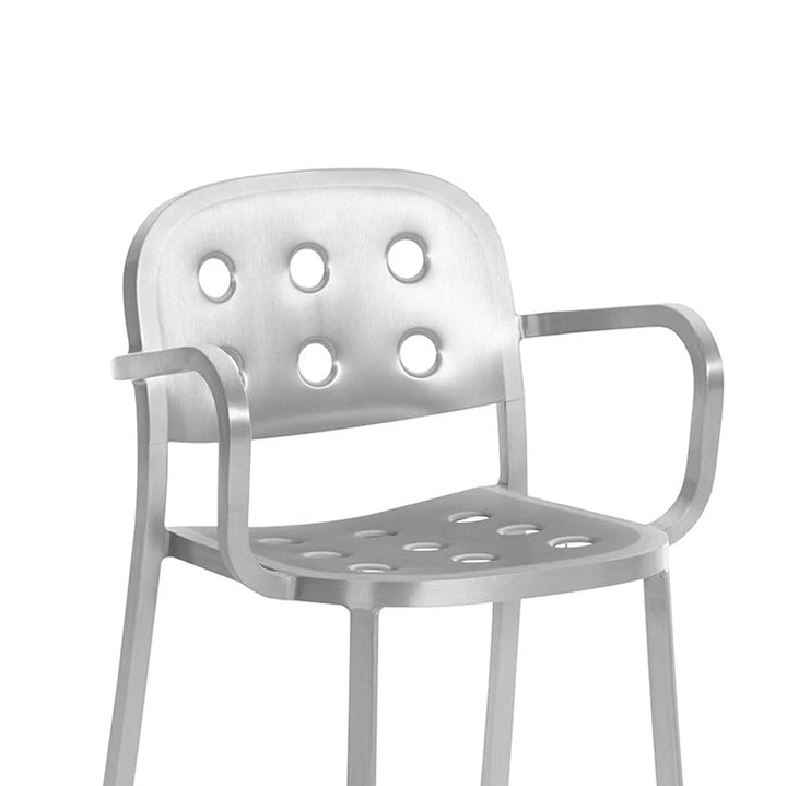 Emeco 1 Inch® All Aluminum Armchair by Jasper Morrison