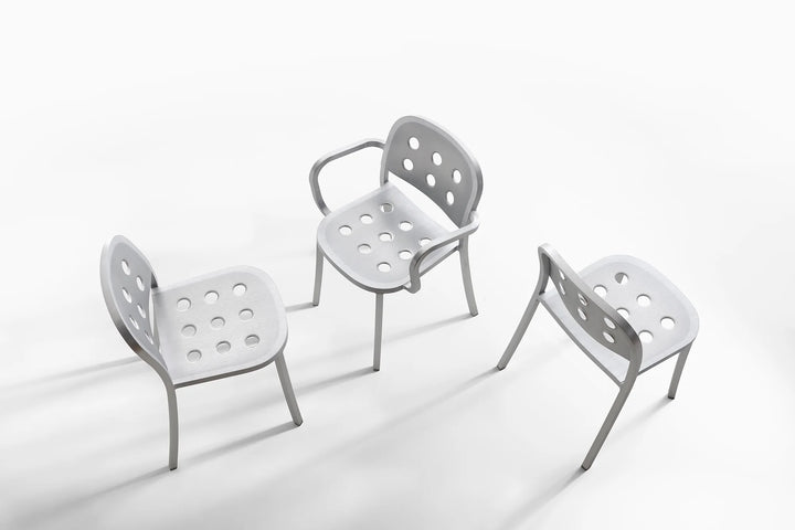 Emeco 1 Inch® All Aluminum Armchair by Jasper Morrison