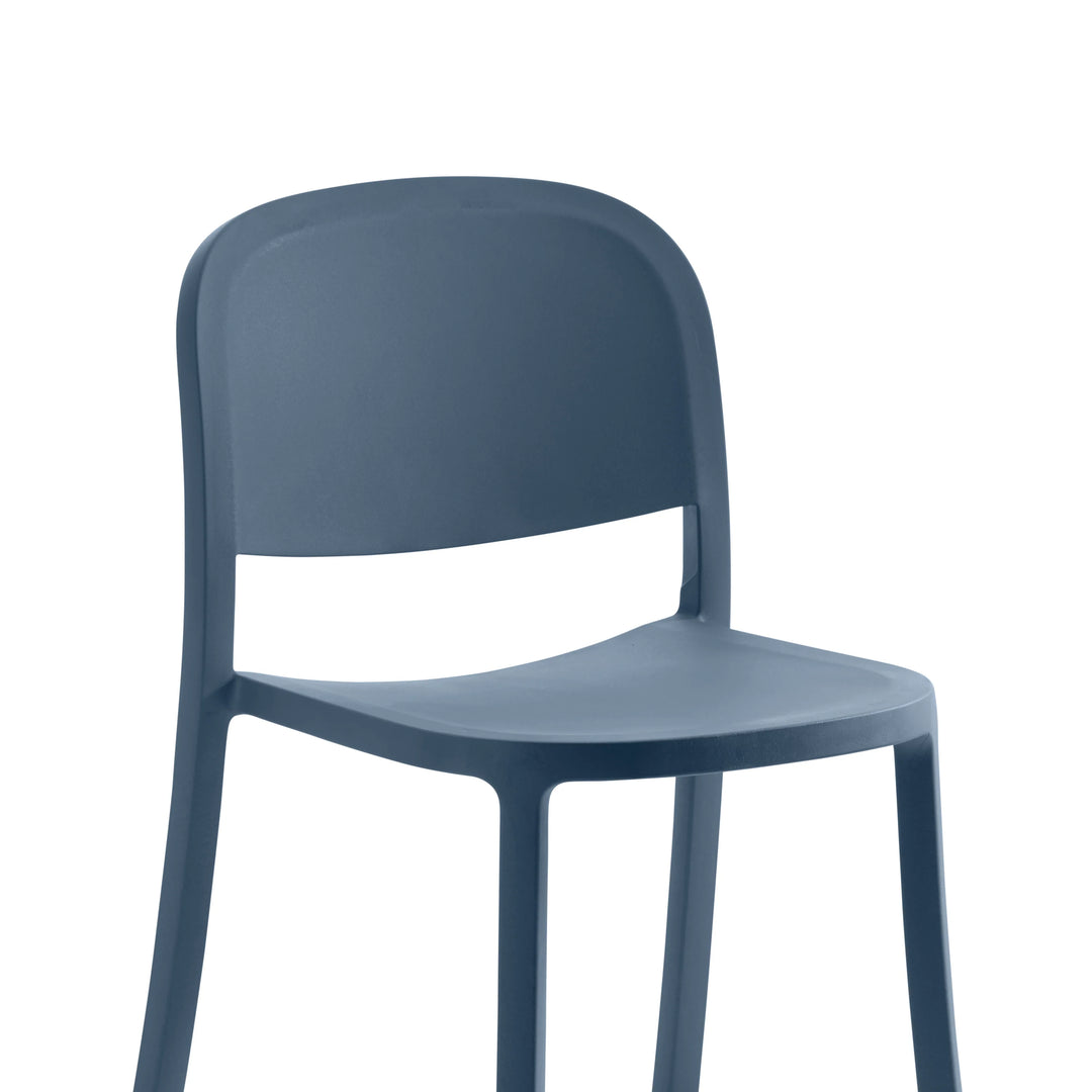Emeco 1 Inch® Reclaimed Stacking Chair by Jasper Morrison