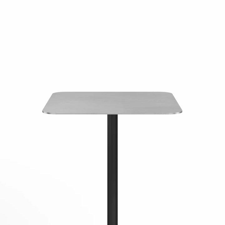 Emeco 2 Inch® X Base Counter Table, 30inches Black Powder Coated Square by Jasper Morrison