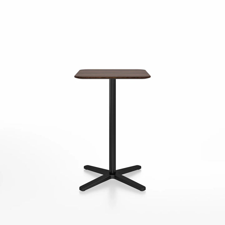 Emeco 2 Inch® X Base Counter Table, 30inches Black Powder Coated Square by Jasper Morrison