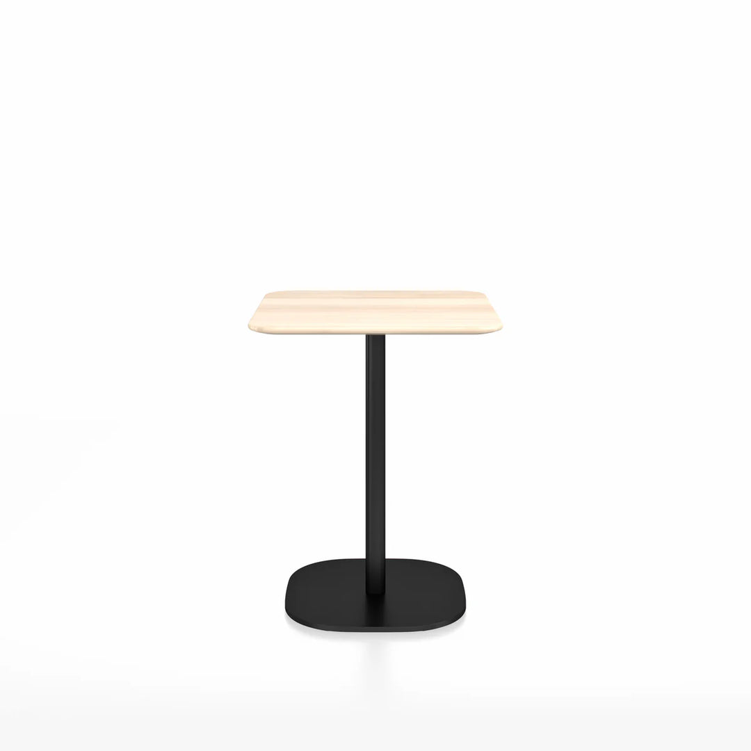 Emeco 2 Inch® Flat Base Café Table, by Jasper Morrison 30inches Black Powder Coated