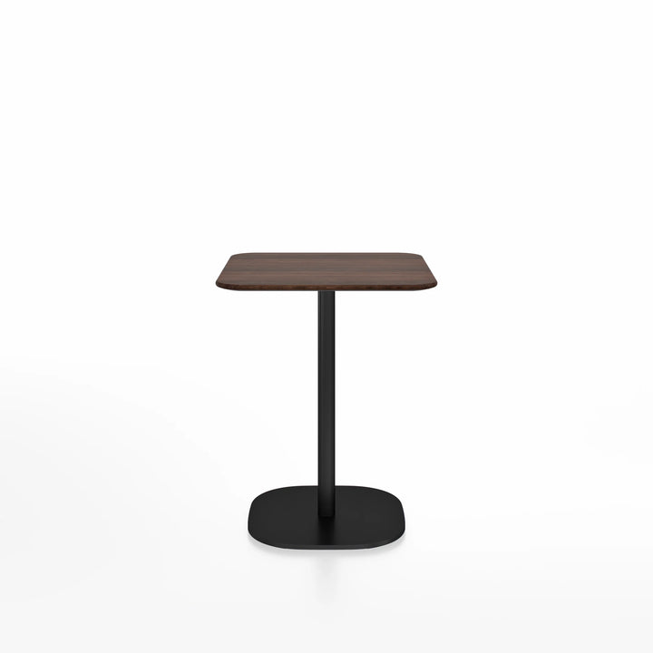 Emeco 2 Inch® Flat Base Café Table, by Jasper Morrison 30inches Black Powder Coated