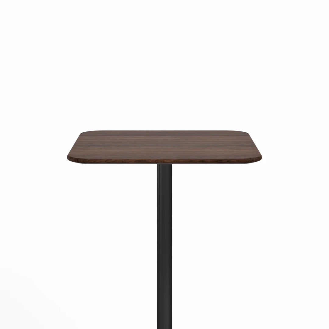 Emeco 2 Inch® Flat Base Café Table, by Jasper Morrison 30inches Black Powder Coated