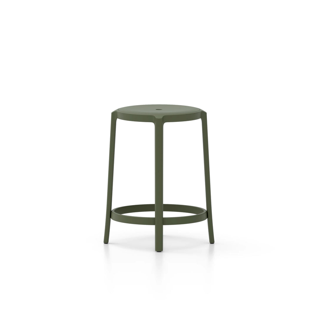 Emeco On & On Stool, Recycled Plastic Seat by Edward Barber & Jay Osgerby