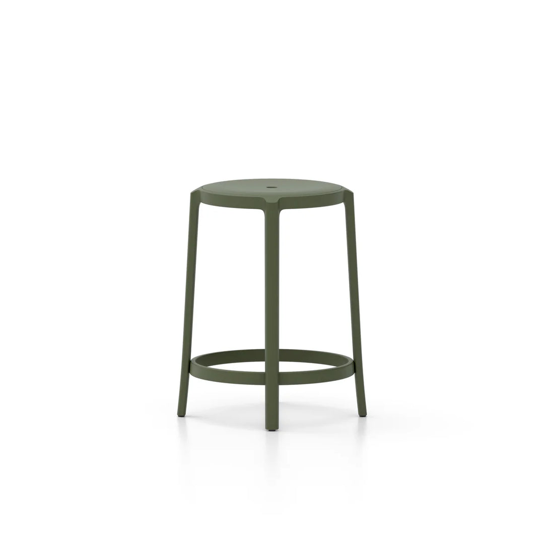 Emeco On & On Stool, Recycled Plastic Seat by Edward Barber & Jay Osgerby
