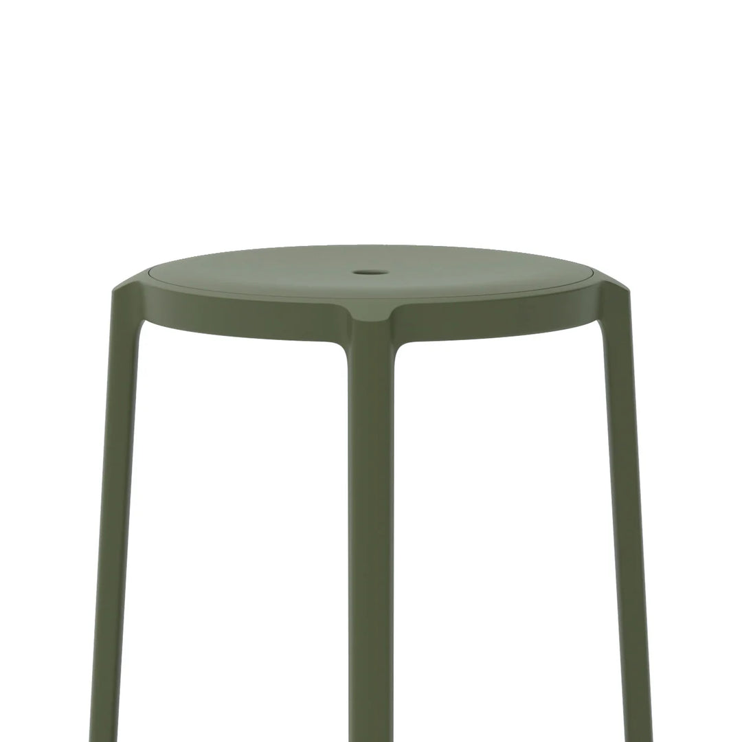 Emeco On & On Stool, Recycled Plastic Seat by Edward Barber & Jay Osgerby