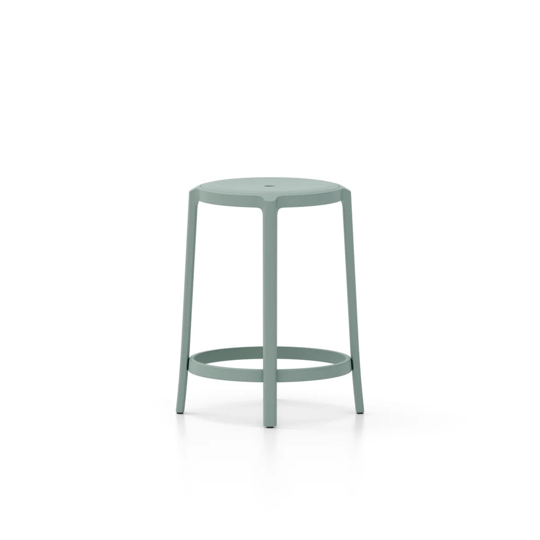 Emeco On & On Stool, Recycled Plastic Seat by Edward Barber & Jay Osgerby